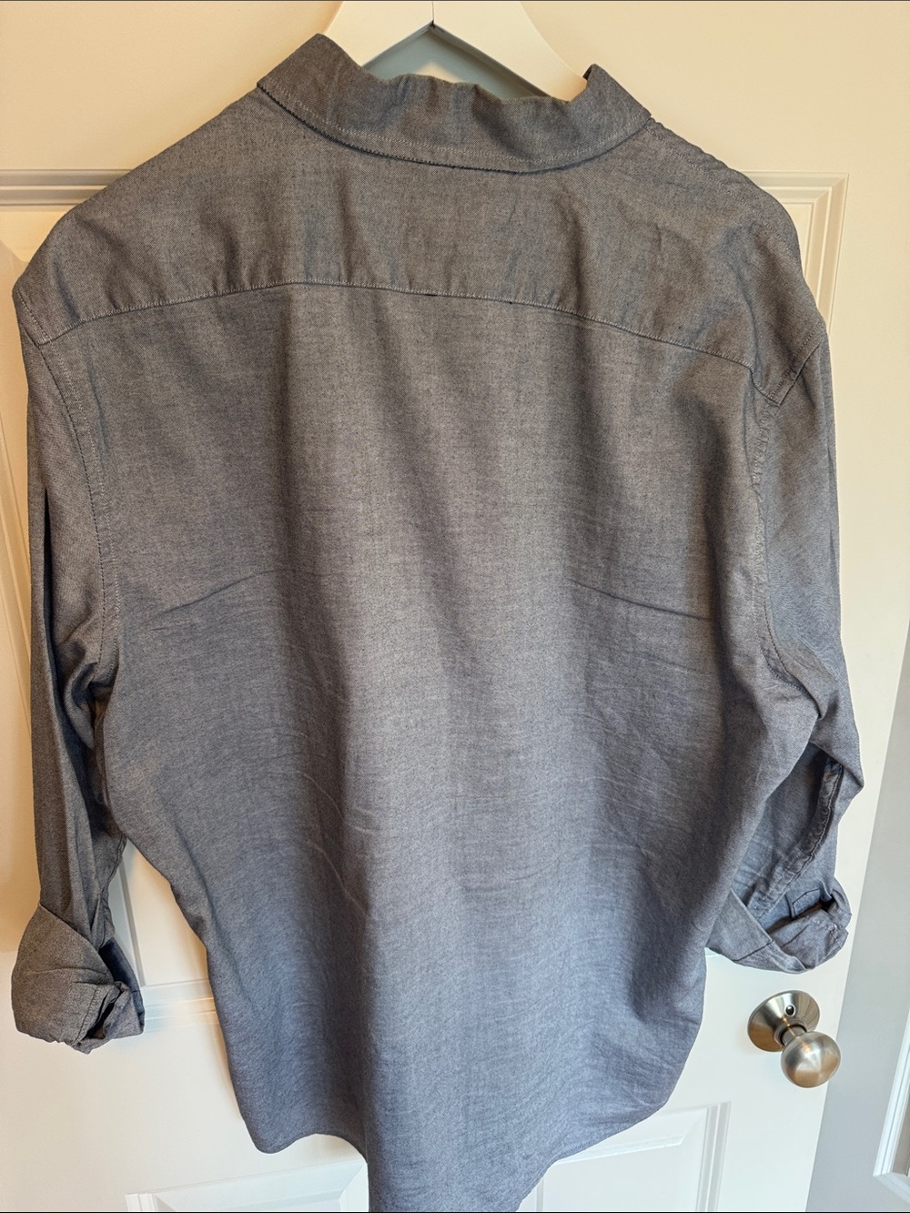 Banana Republic Men’s Button-Down Shirt - Heather Gray - Picture 5 of 5
